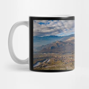 Lagarina Valley in Trentino, Italy Mug